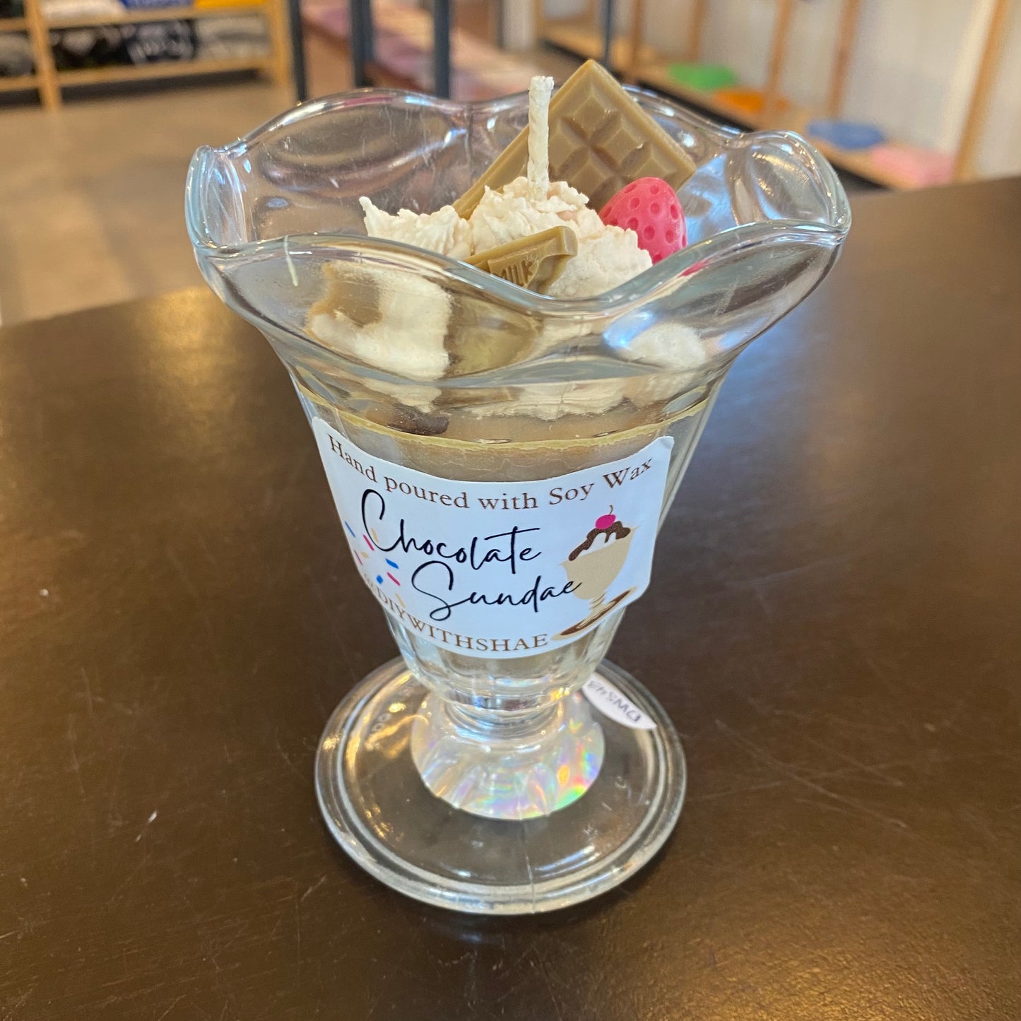 Chocolate Sundae Candle