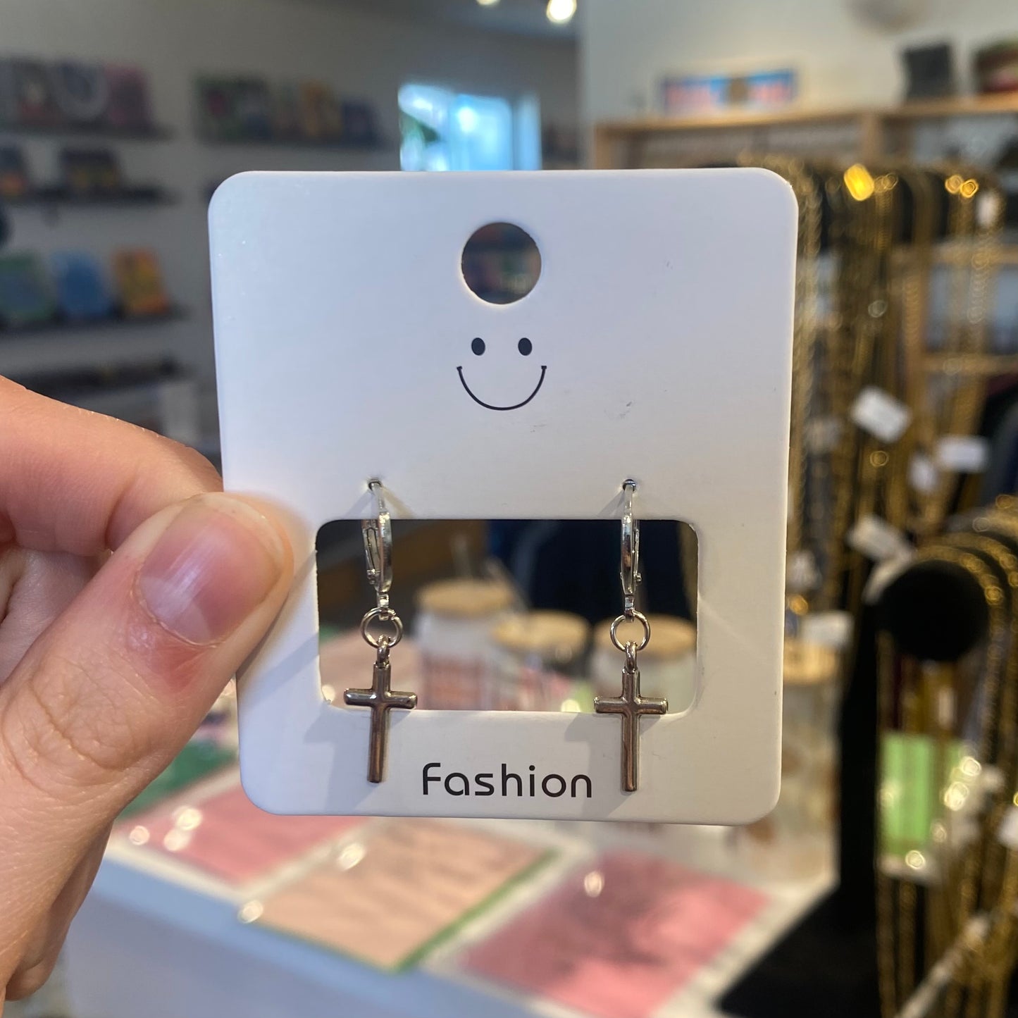 Cross Earrings