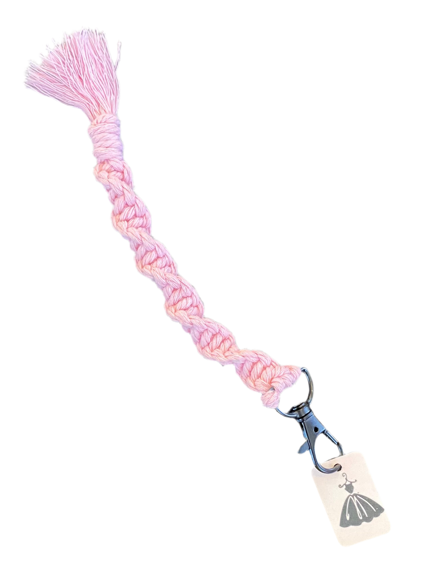 Small Macrame Keychain