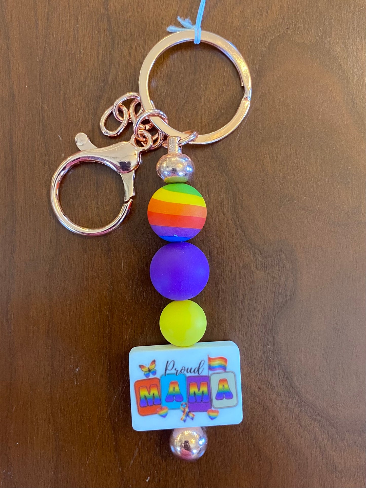 "Proud Mama" Keychain