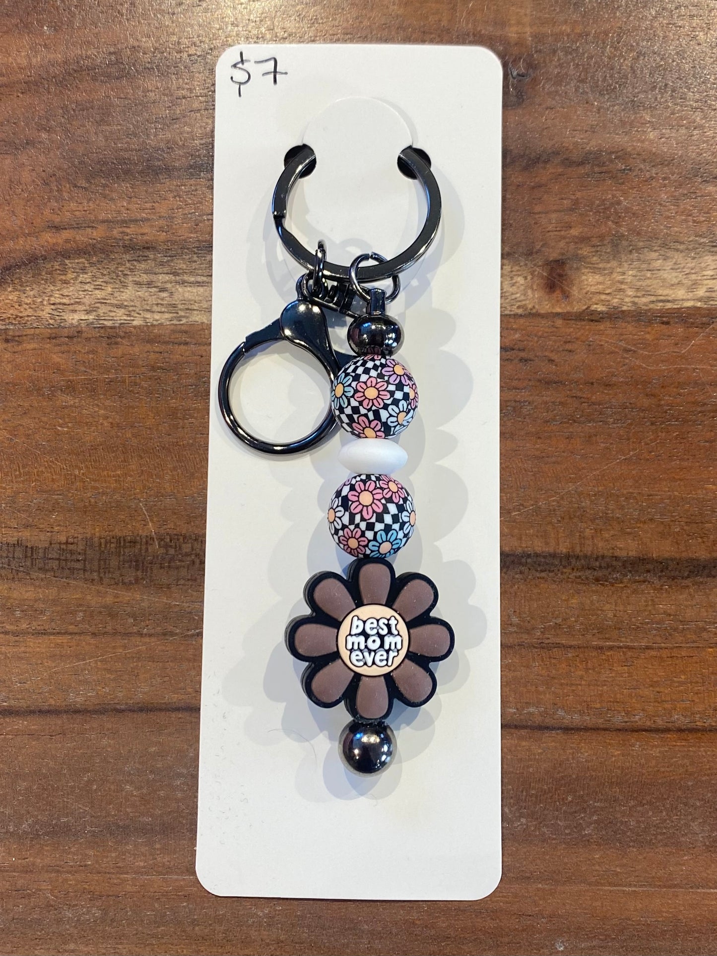 "Best Mom Ever" Keychain