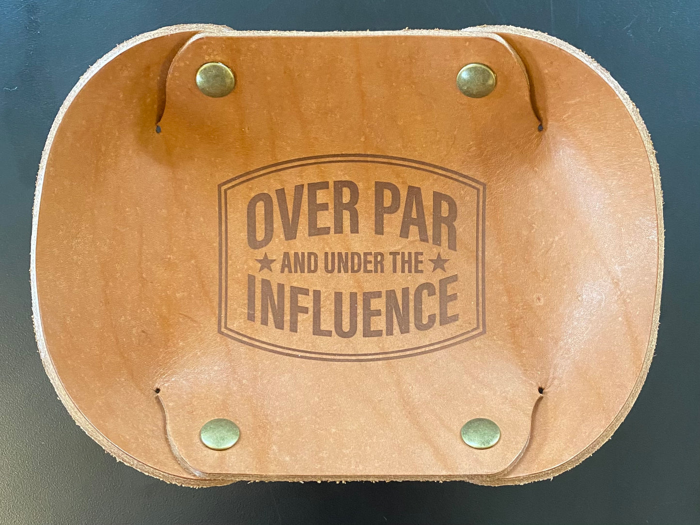 Leather Valet Tray