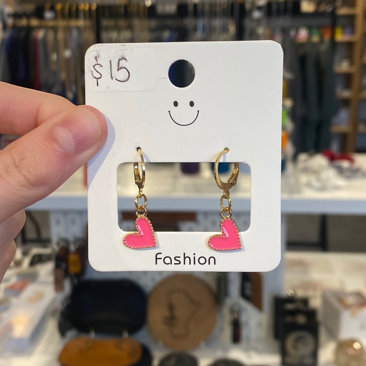 Tiny Hearts Earrings