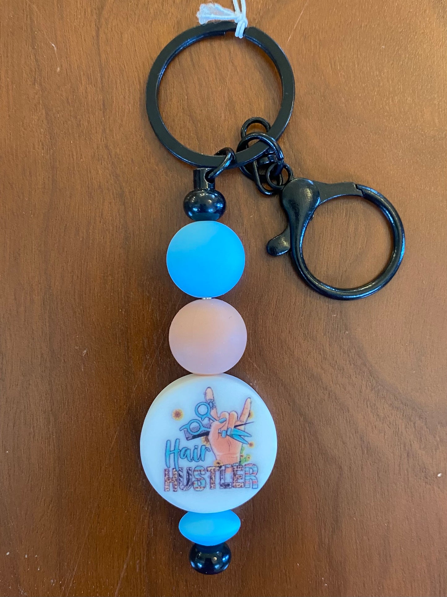 "Hair Hustler" Keychain