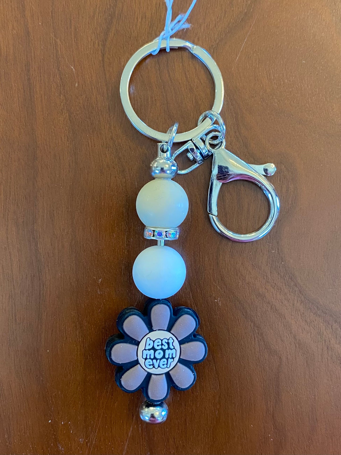 "Best Mom Ever" Keychain