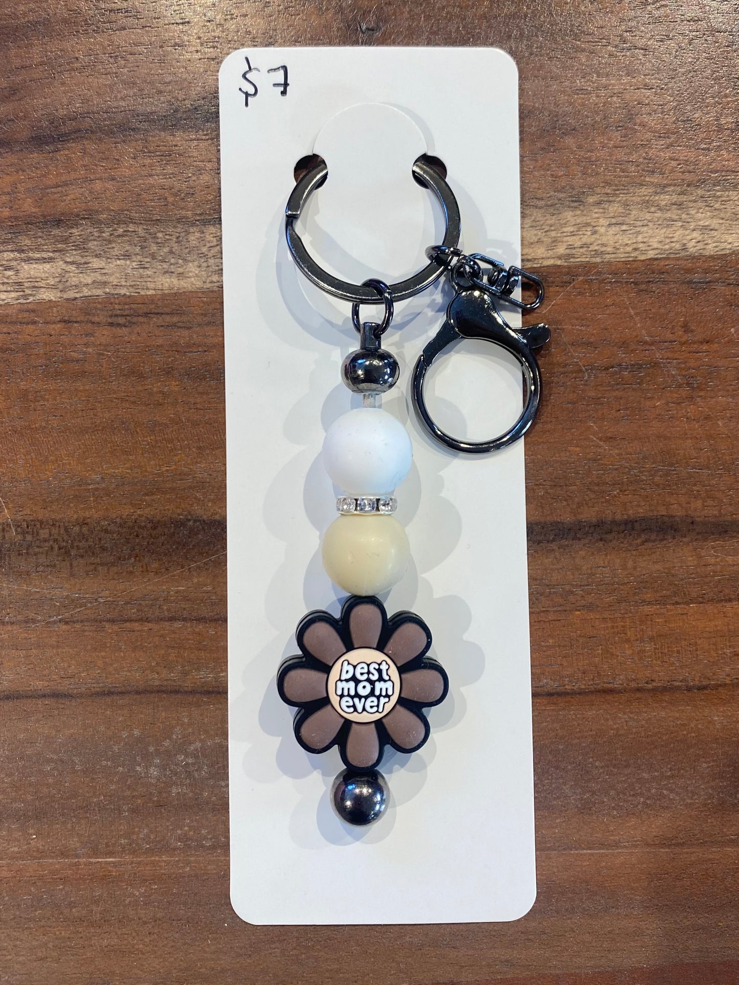 "Best Mom Ever" Keychain