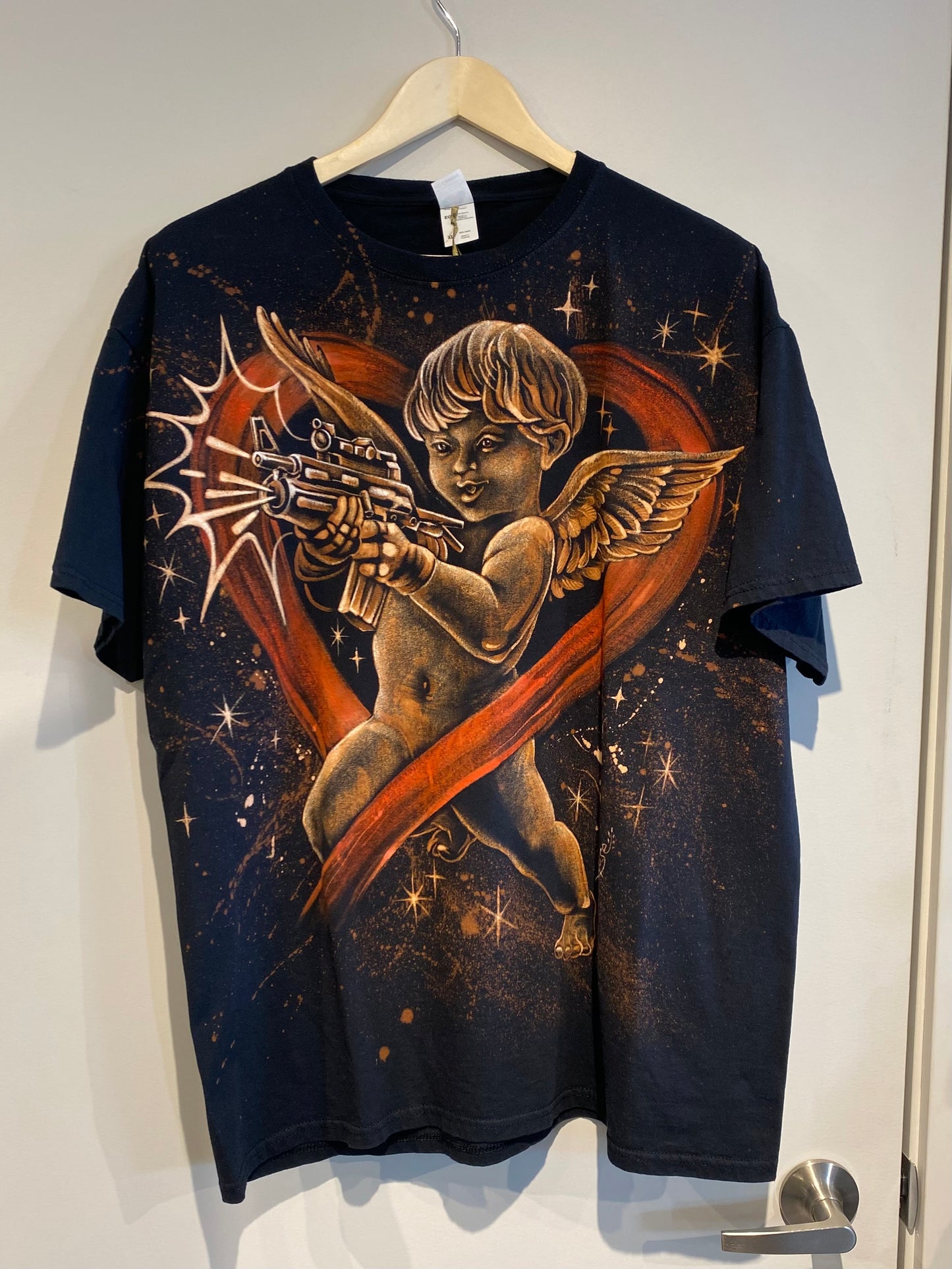Red Shooting Cherub Shirt