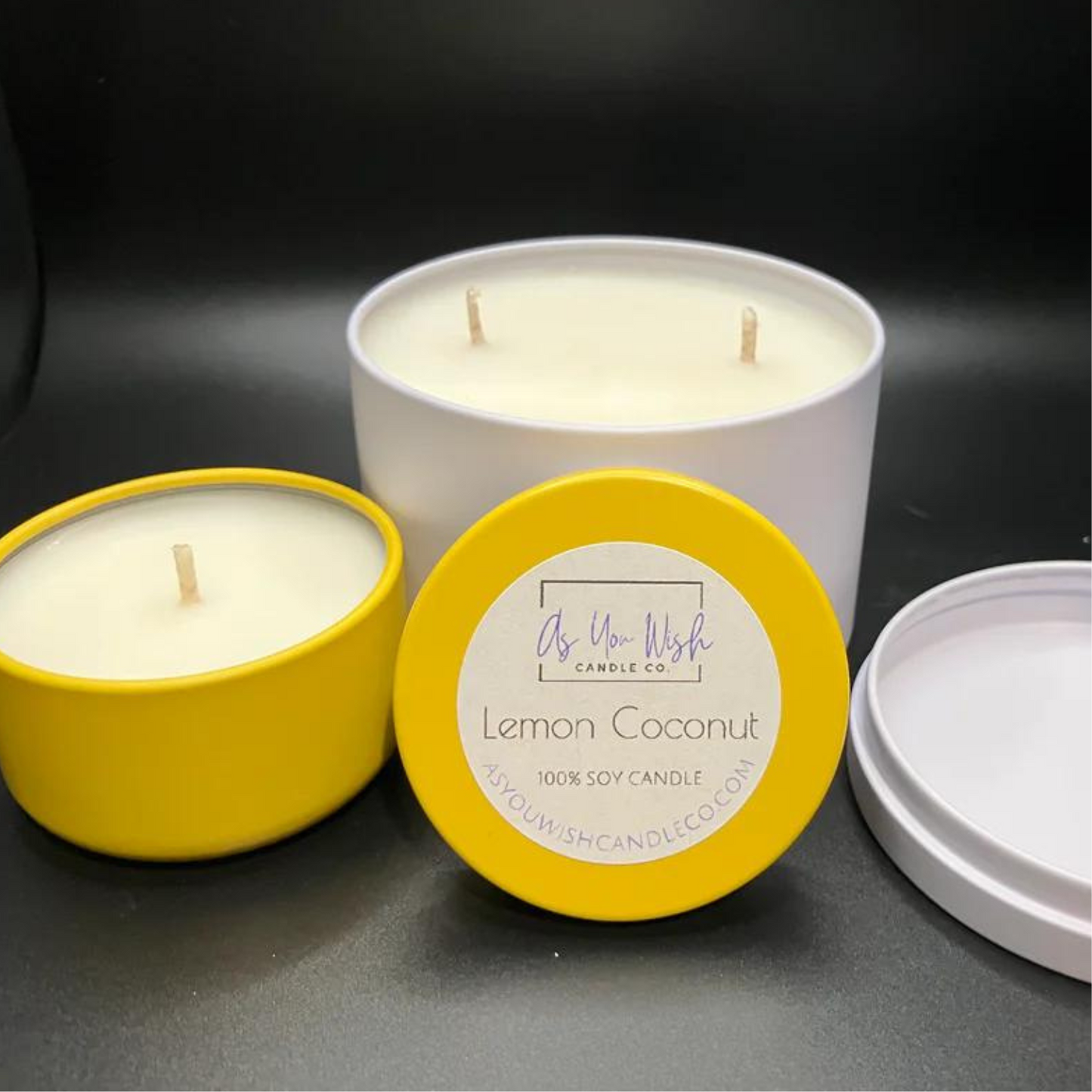 Lemon Coconut Candle
