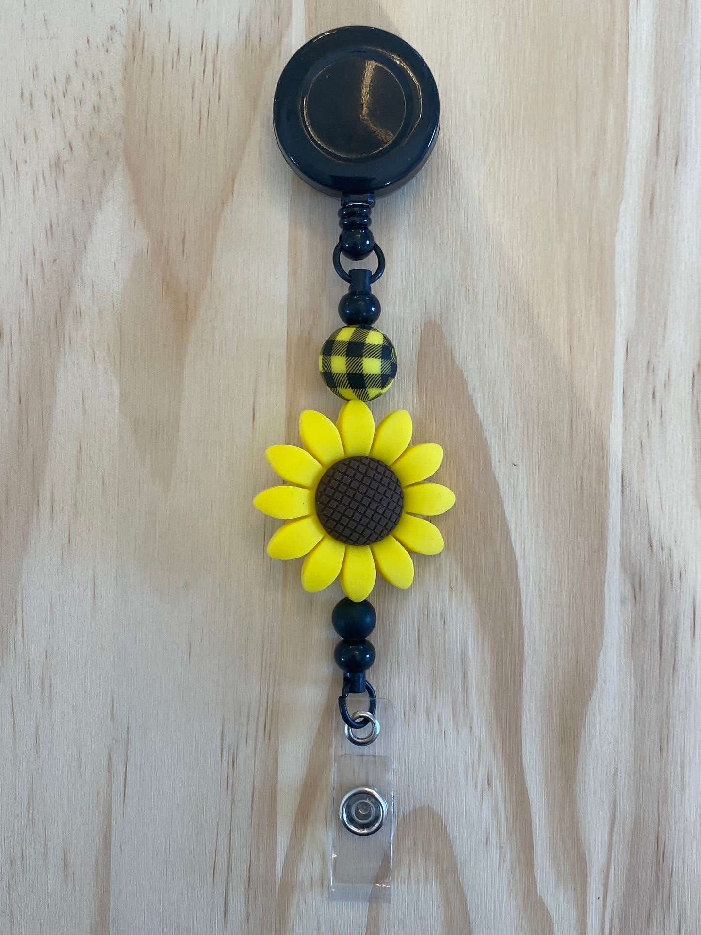 Sunflower Badge Holder