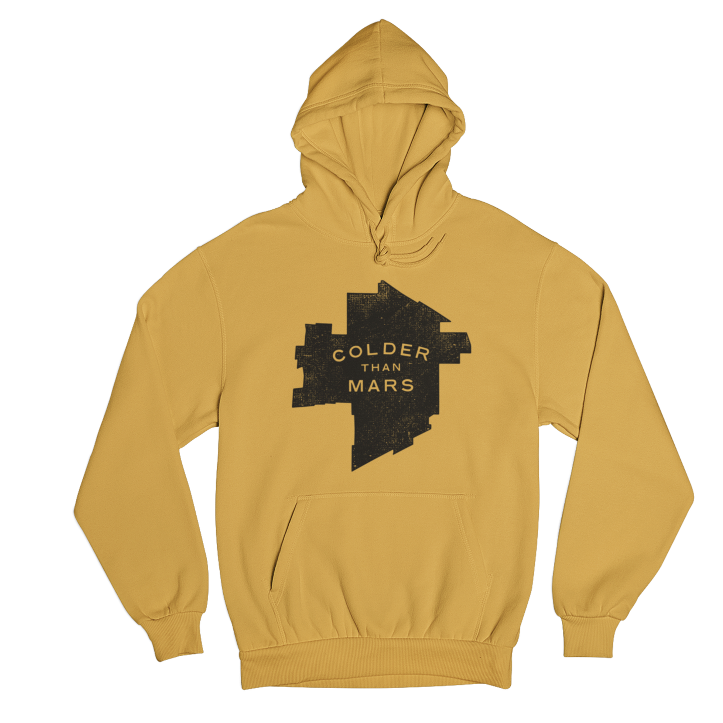 Colder Than Mars Hoodie | Mustard