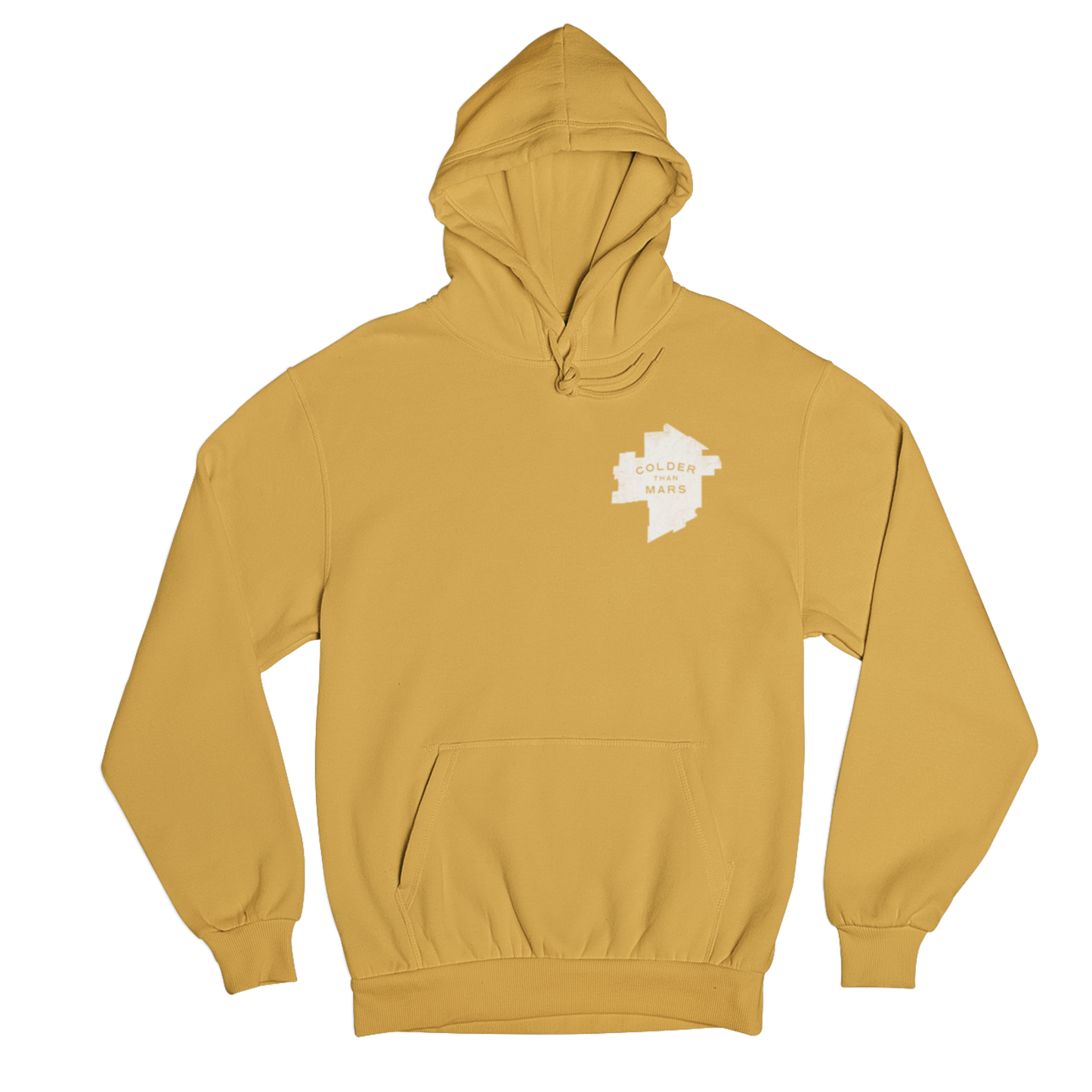 Colder Than Mars Hoodie | Mustard