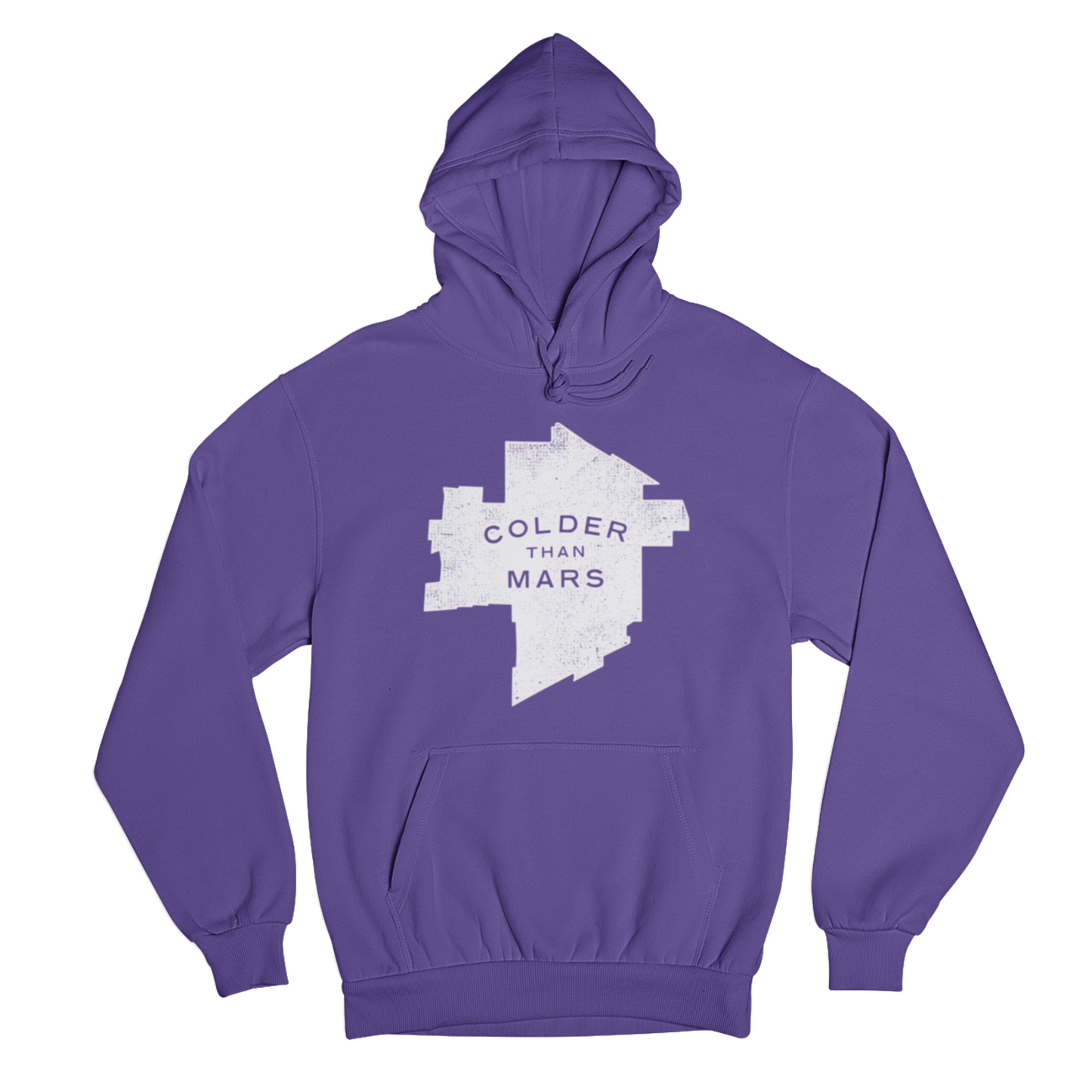 Colder Than Mars Hoodie | Purple