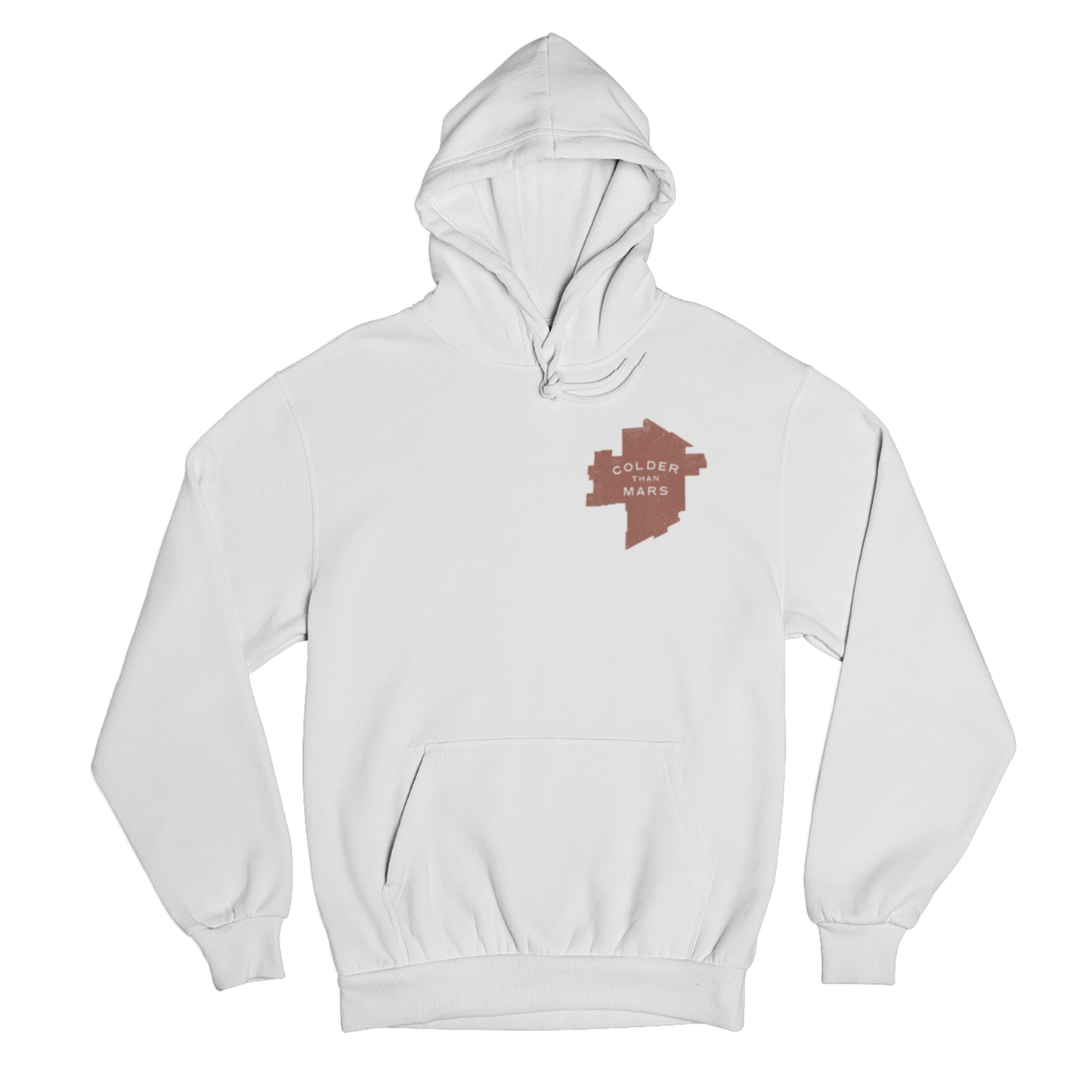 Colder Than Mars Hoodie | White
