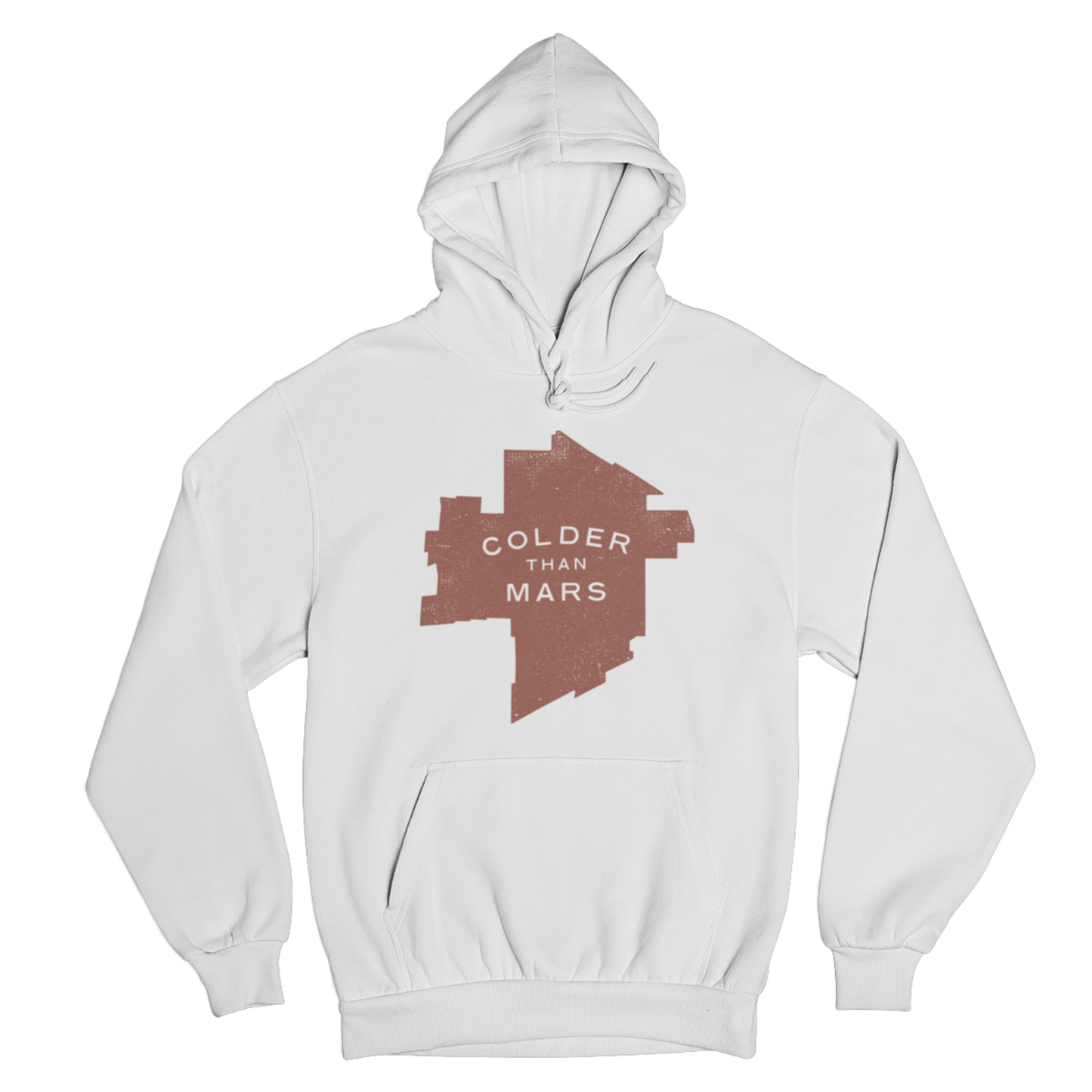 Colder Than Mars Hoodie | White