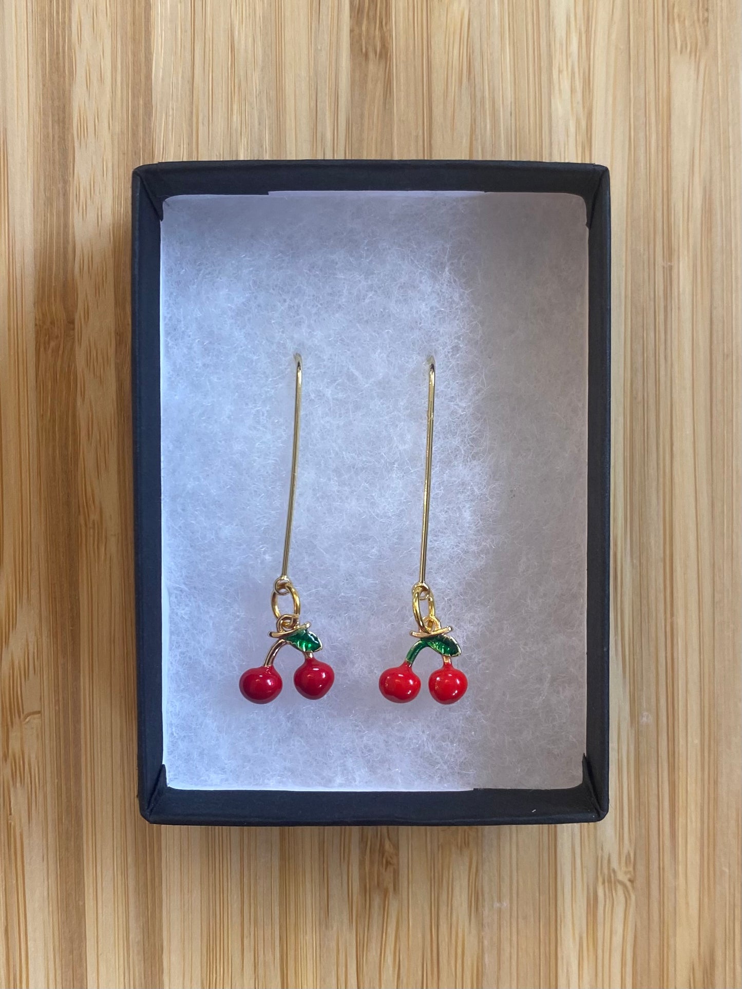 Cherry Charm Earrings