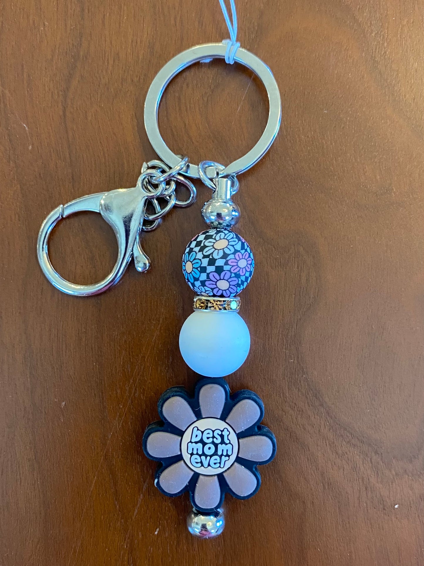 "Best Mom Ever" Keychain