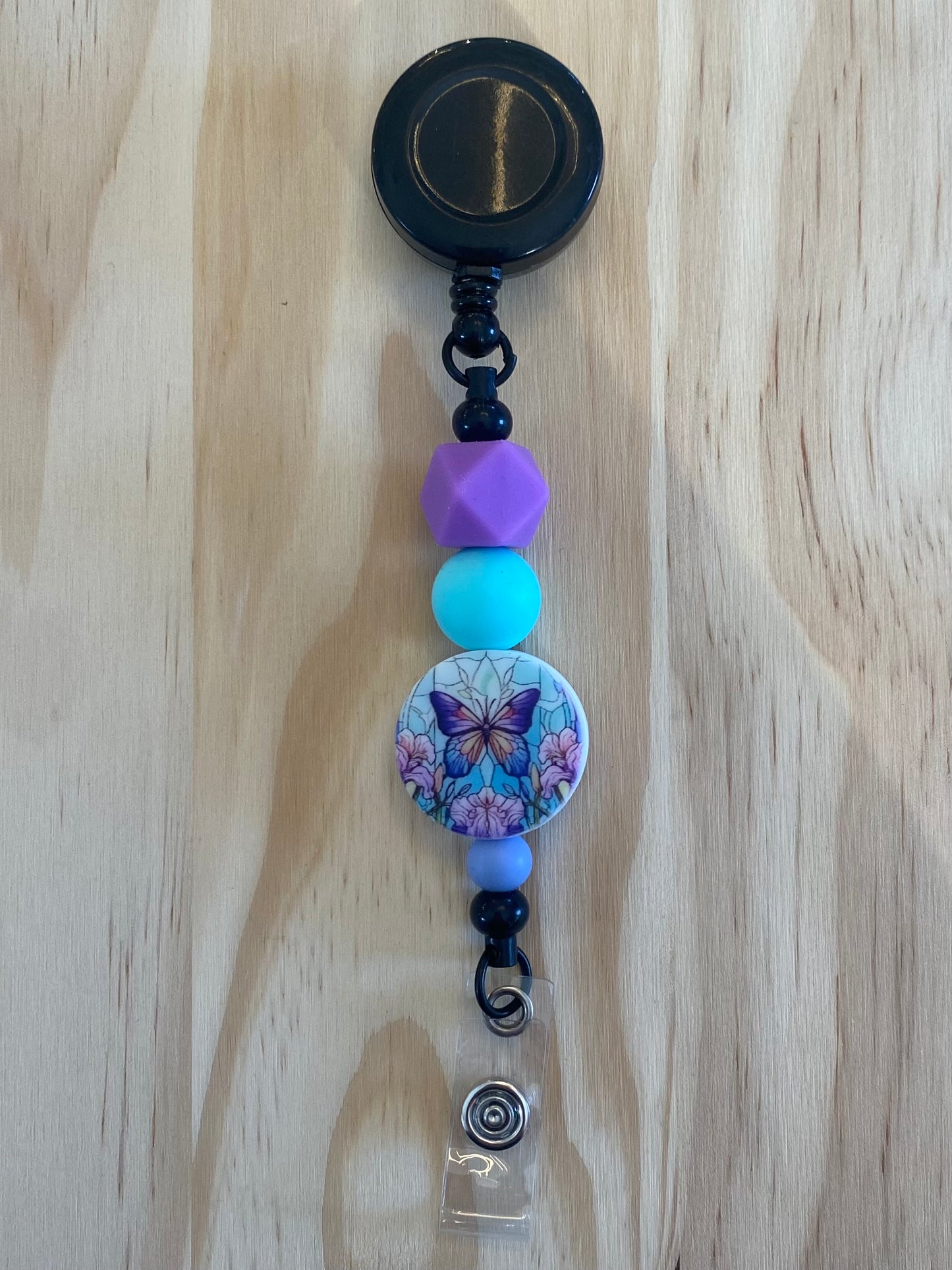 Butterfly Badge Holder