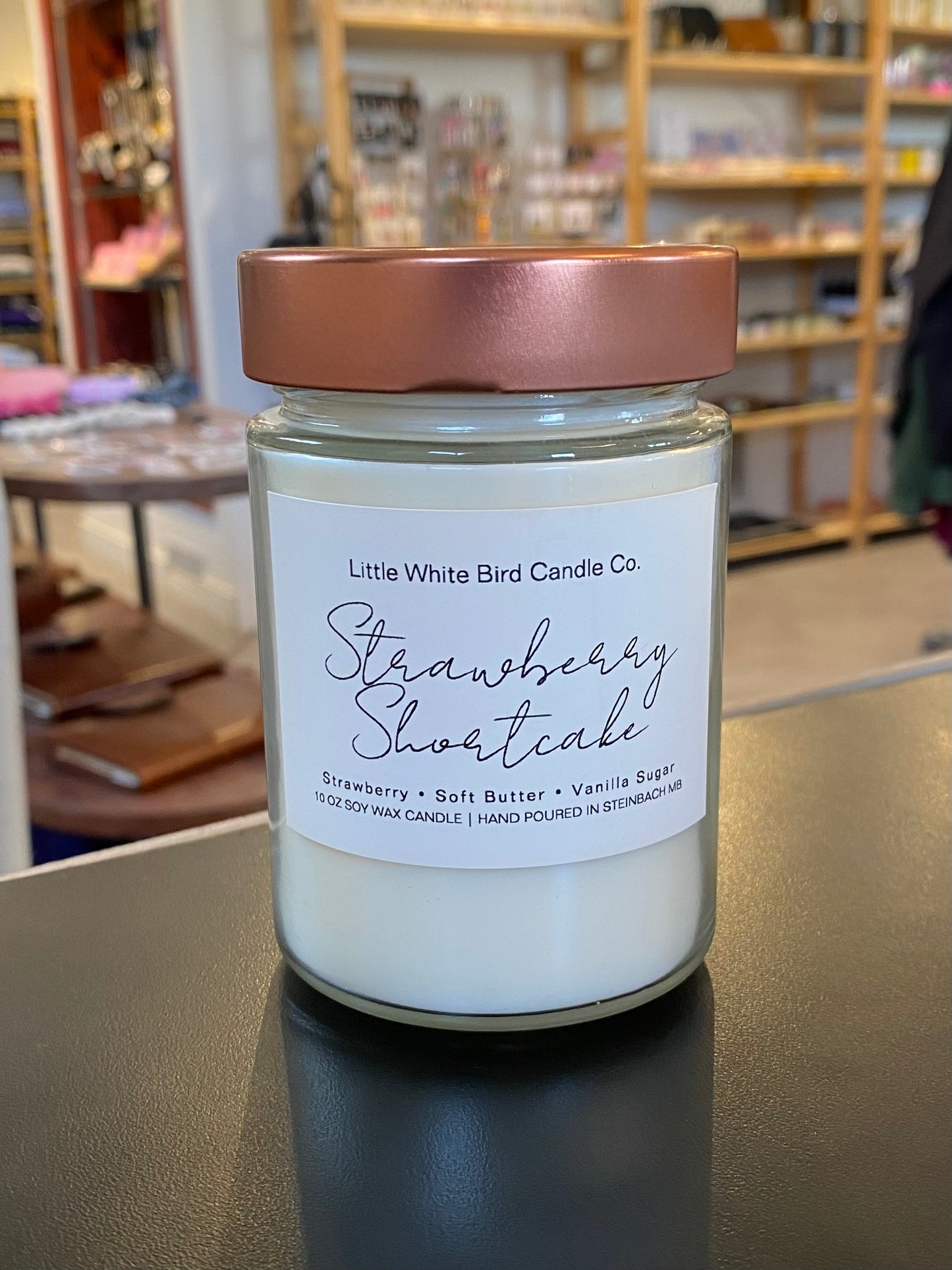 Strawberry Shortcake Jar Candle