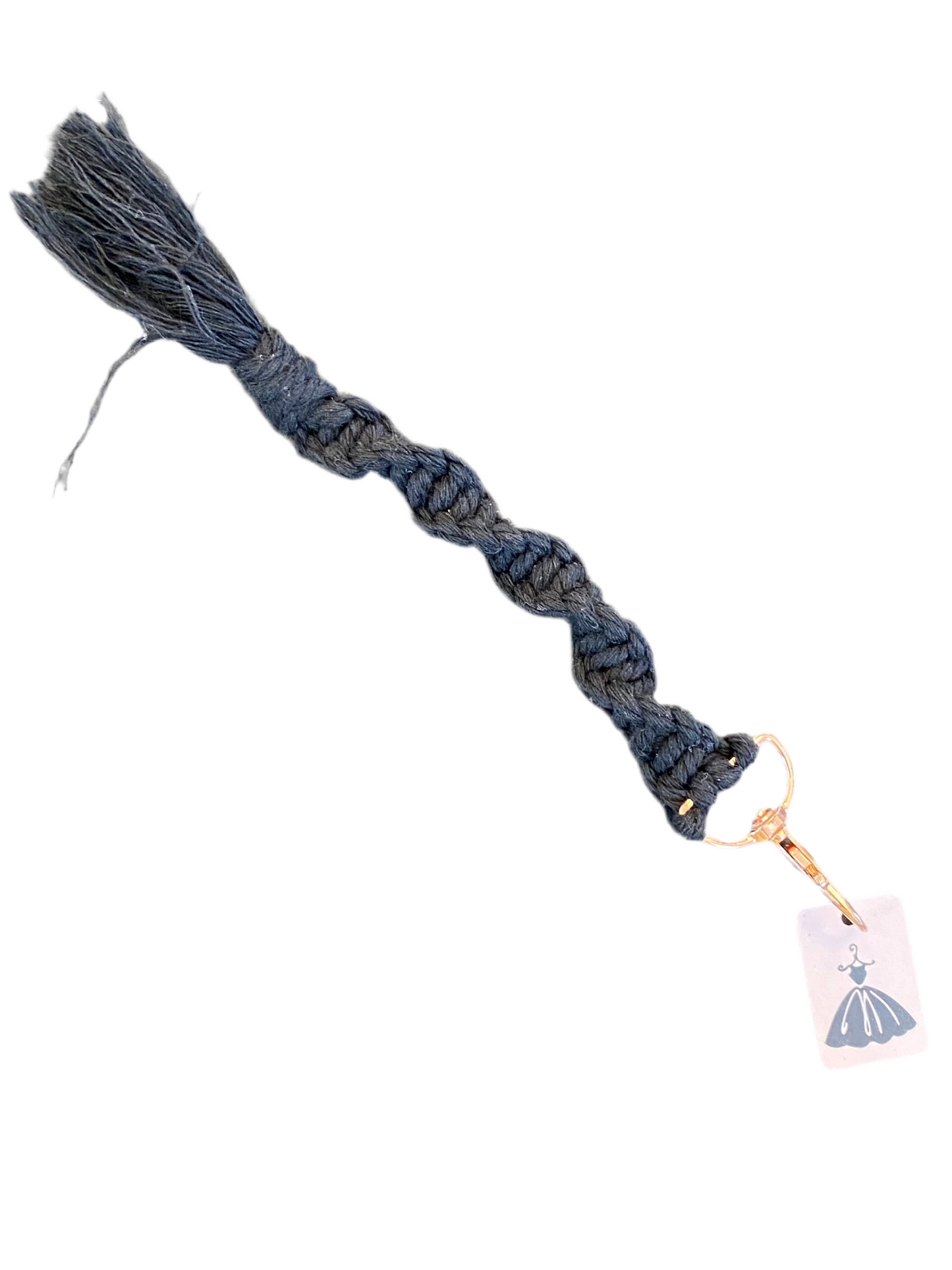 Small Macrame Keychain