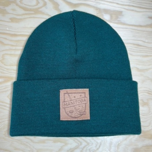 MB Hockey Toque | Natural on Forest
