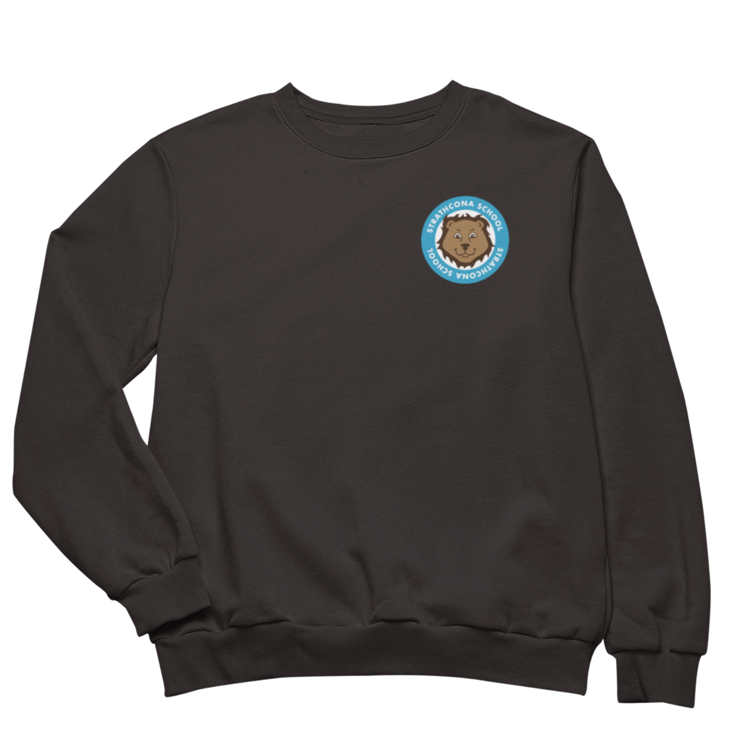 Strathcona School Crewneck Sweatshirt (Youth) | Black