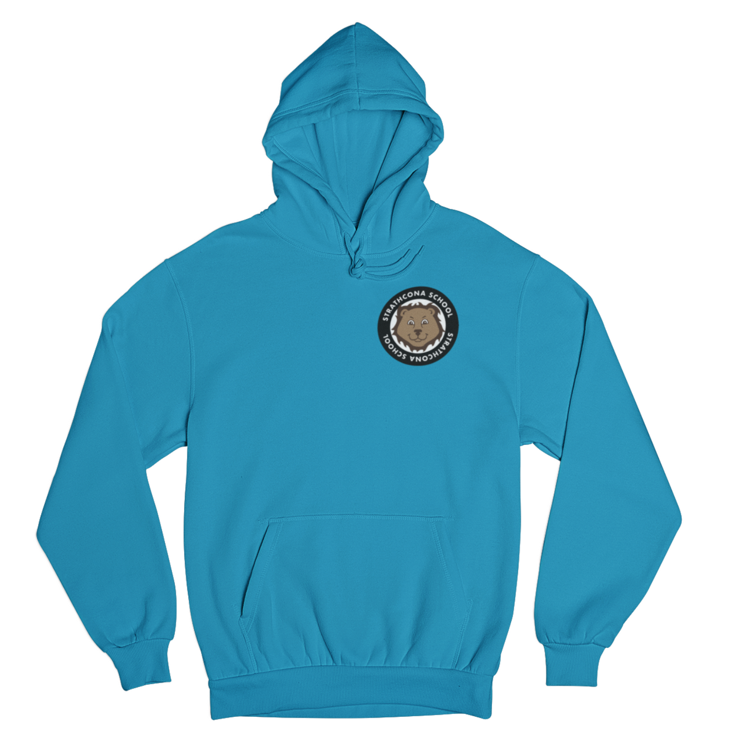 Strathcona School Pullover Hoodie (Adult) | Teal