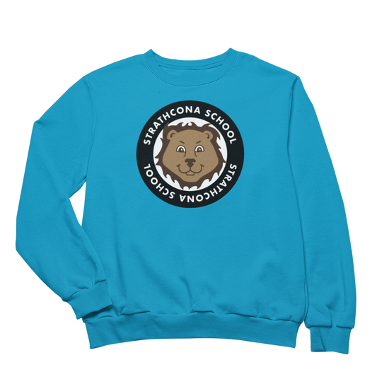 Strathcona School Crewneck Sweatshirt (Adult) | Teal