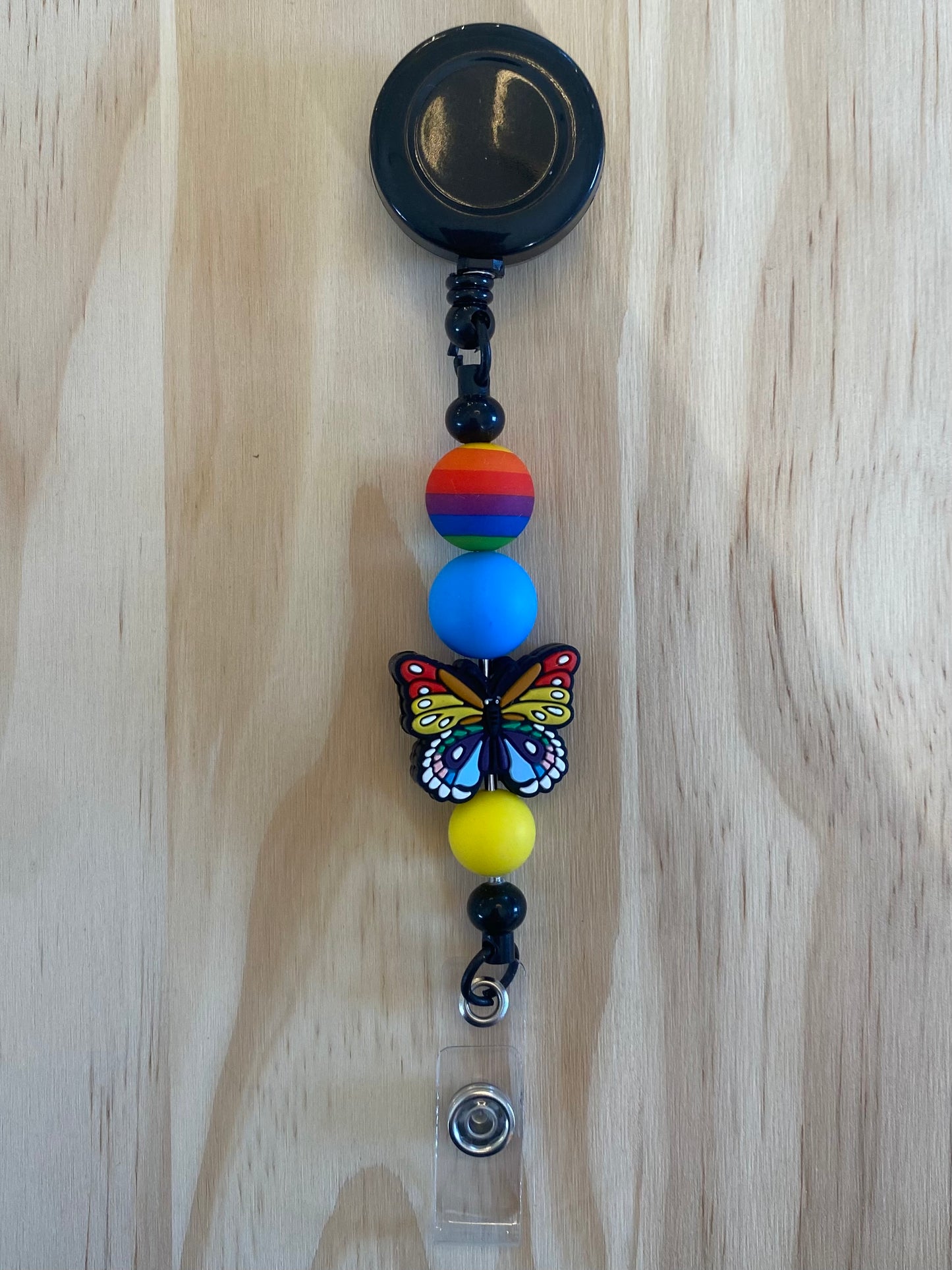 Butterfly Badge Holder