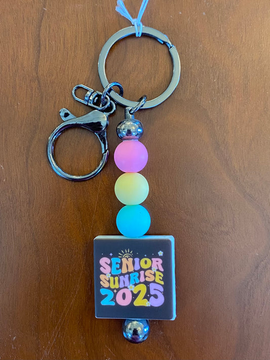 "Senior Sunrise" Keychain