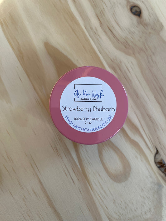 Strawberry Rhubarb Candle