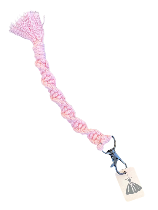 Small Macrame Keychain