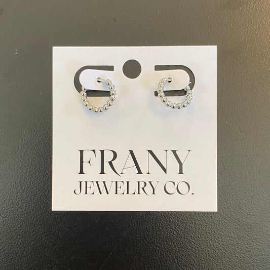 Bubble Hoop Earrings