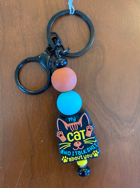 "My Cat and I" Keychain