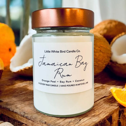 Jamaican Bay Rum Jar Candle