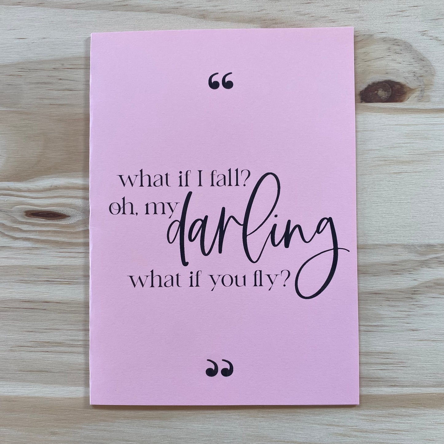 "What If You Fly" Card