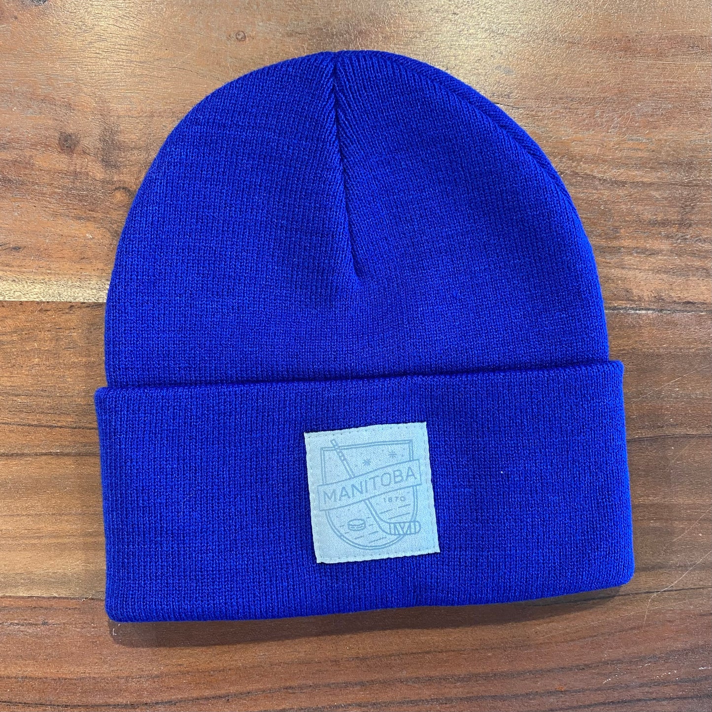MB Hockey Toque | Ice Blue on Royal
