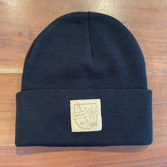 MB Hockey Toque | Natural on Black