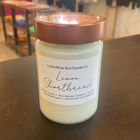 Lemon Shortbread Jar Candle