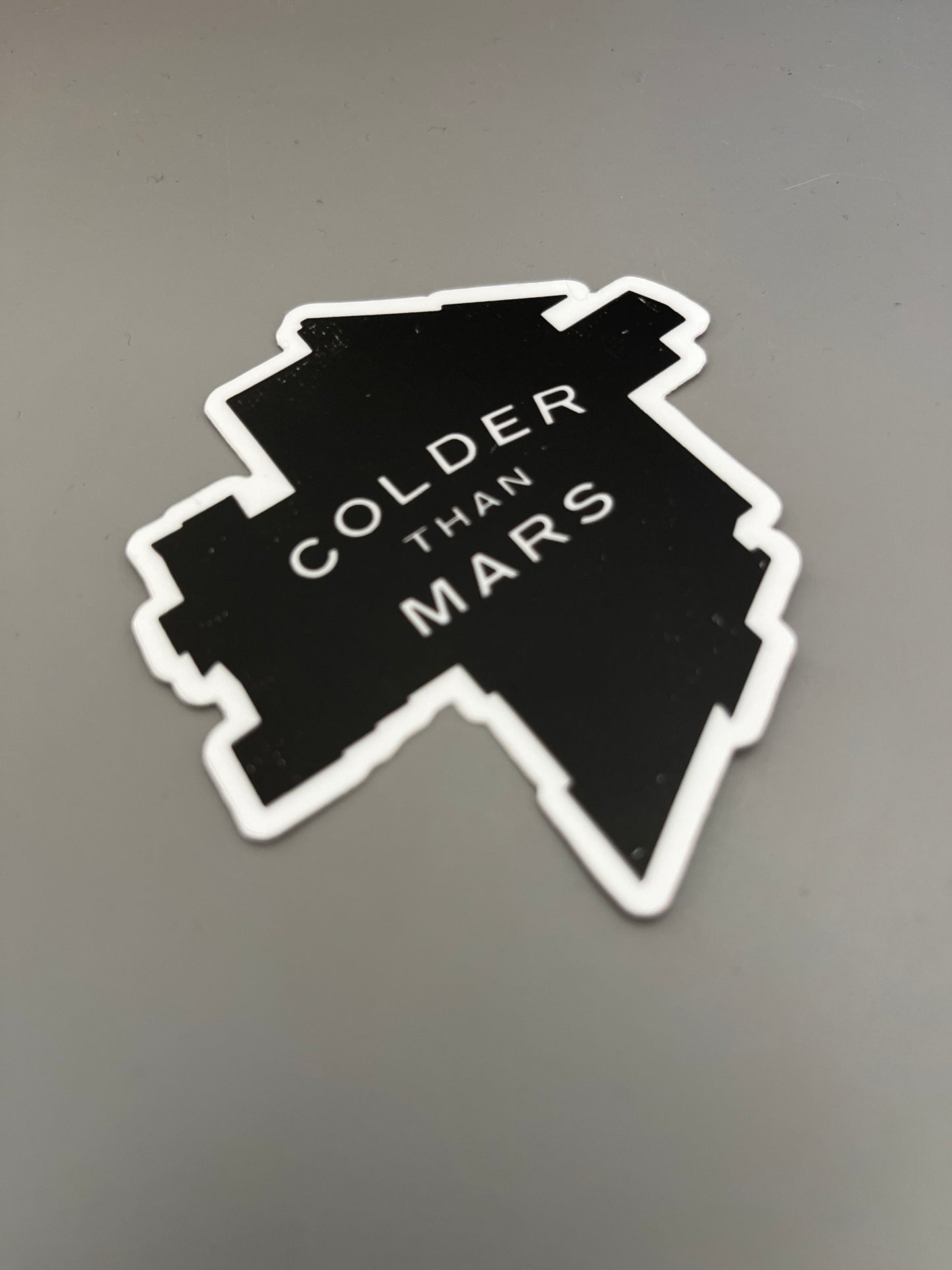 Colder Than Mars Sticker