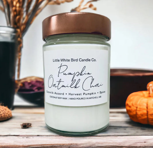 Pumpkin Oatmilk Chai Jar Candle