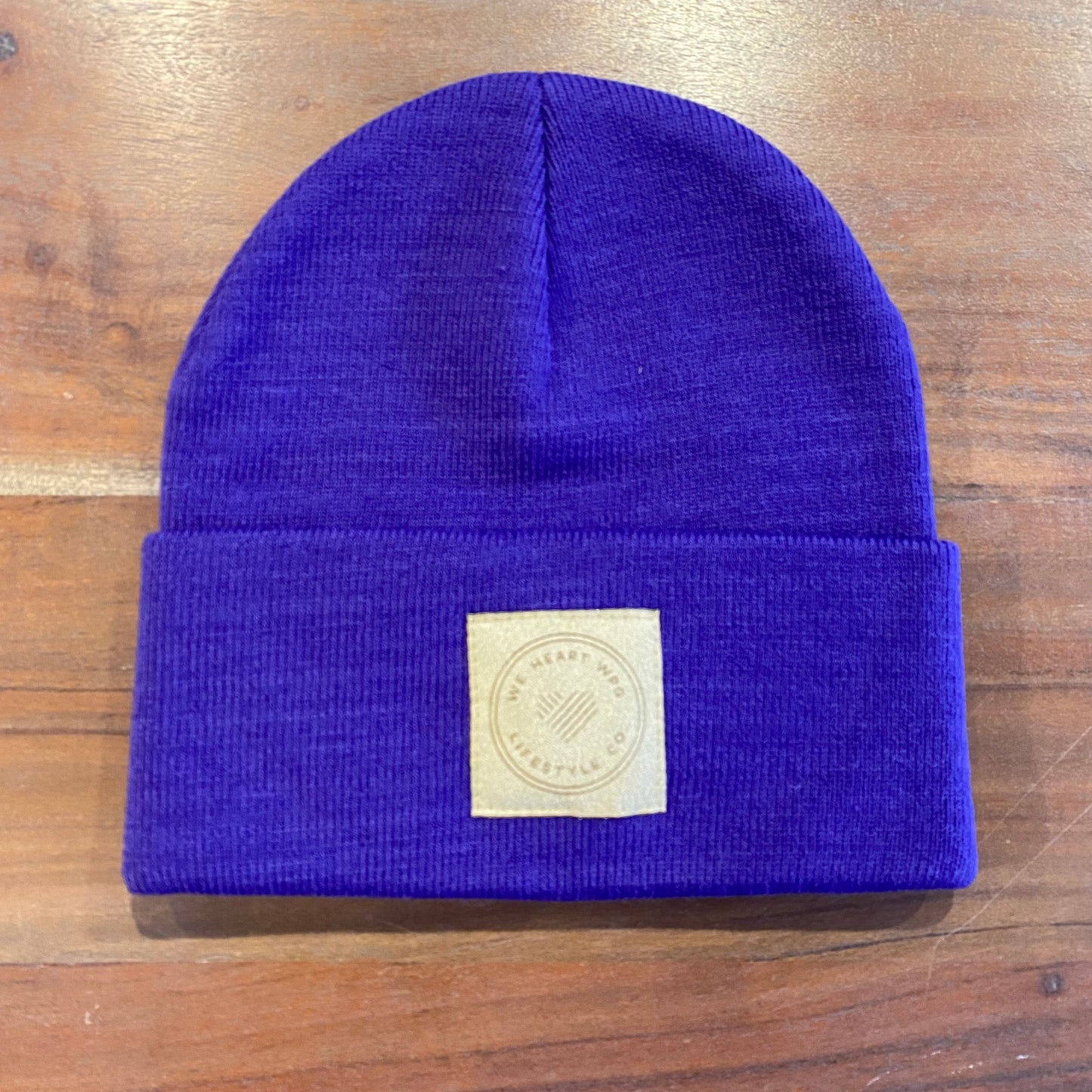 WHW Lifestyle Toque | Natural on Purple