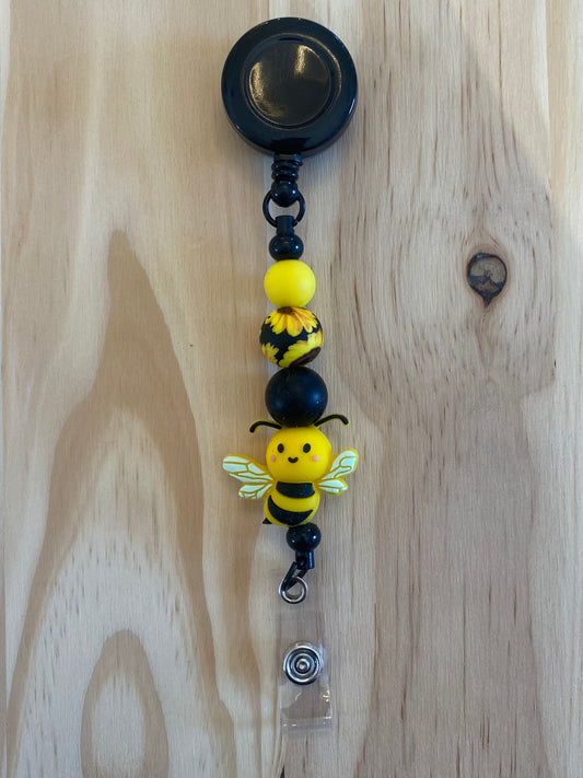 Bee Badge Holder