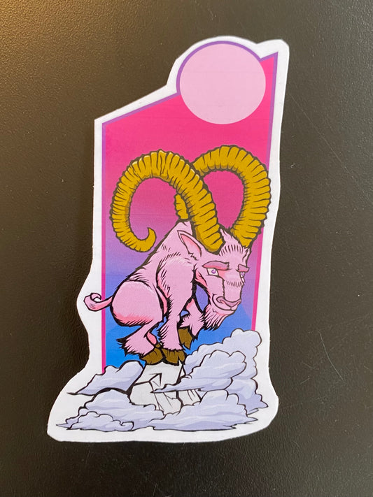 Mountain Goat Sticker