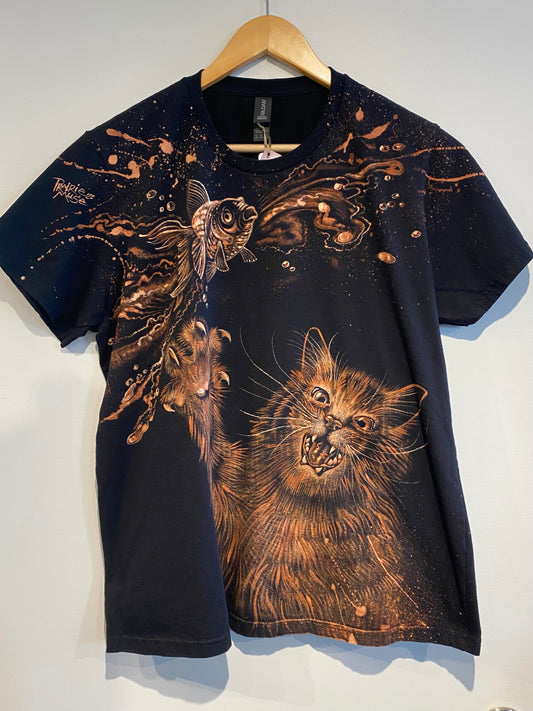 Cat and Goldfish Shirt