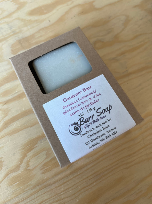 Gardener Barr Soap | Geranium Cedarwood