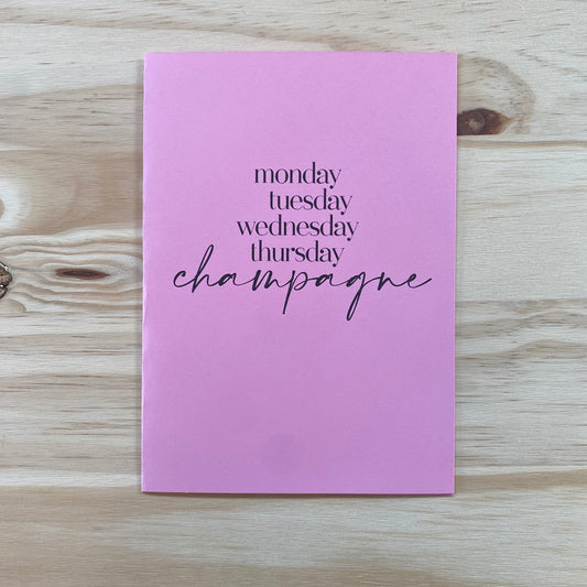 "Champagne" Card
