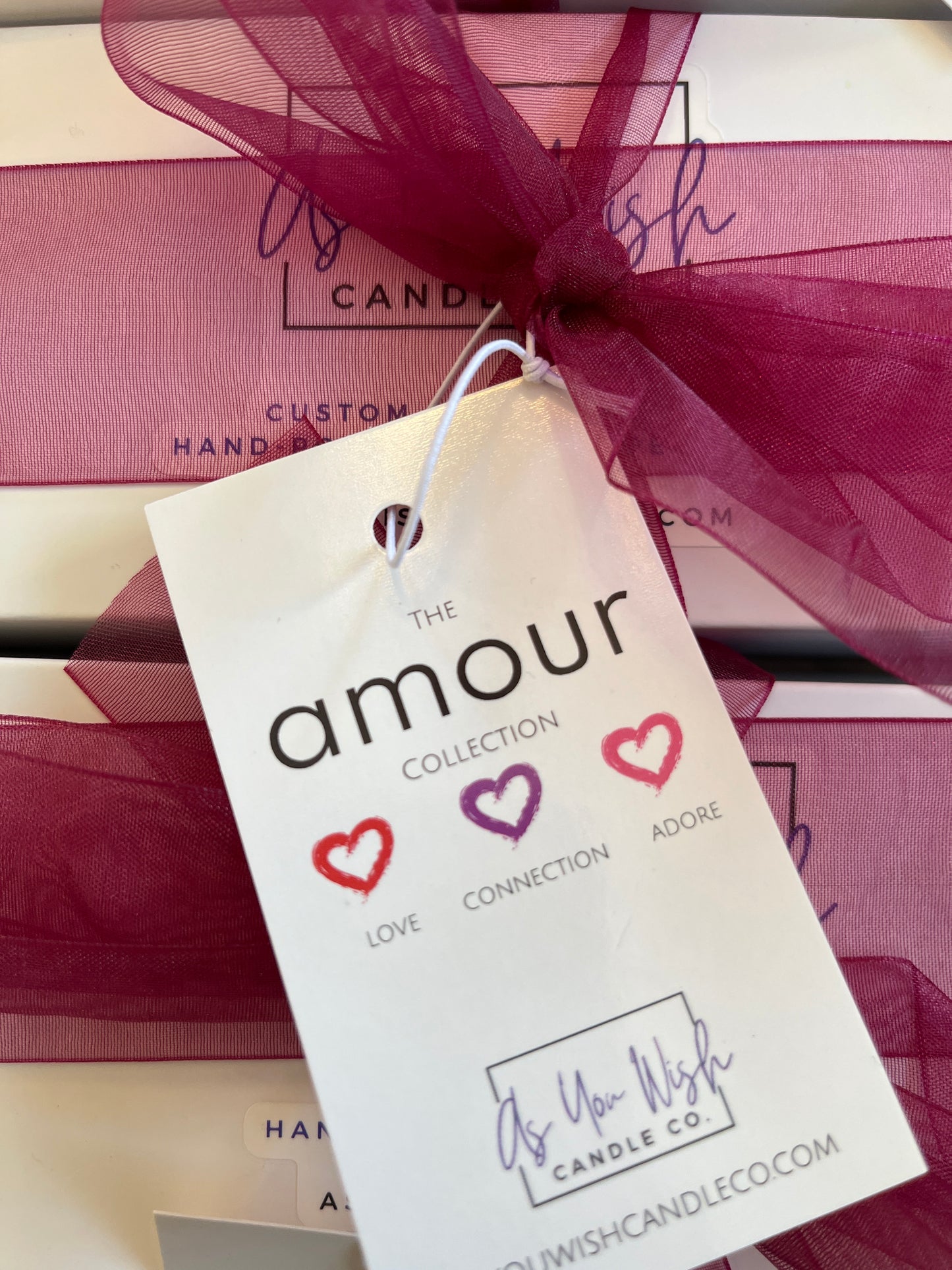 The Amour Candle Collection
