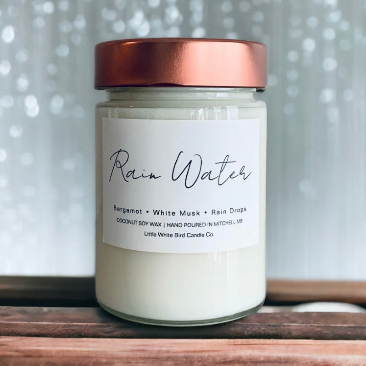 Rain Water Jar Candle