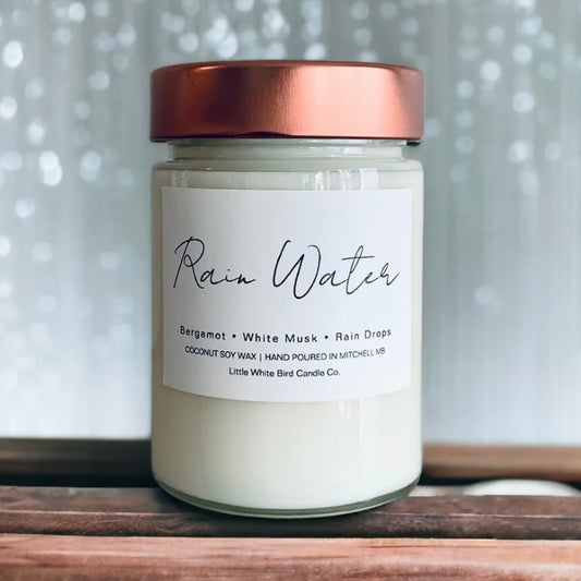 Rain Water Jar Candle