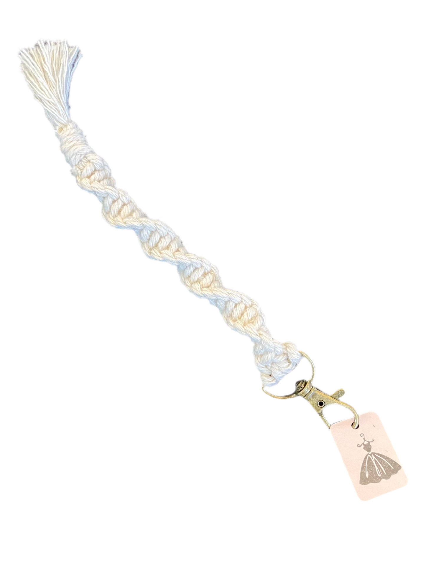 Small Macrame Keychain